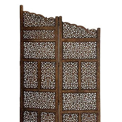 Partition Bonk- Wooden Pre-assembled Room Partitions , Room Divider Screen Separator and Room Dividers with Stand 2 Wall Panels for Living Room/Bedroom/Office/ Restaurant/Corner Furneez