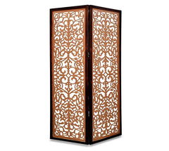 Partition Keek- Wooden Rooms Partition for Living Room / Wooden Screens Separators & Room Divider with Stand 4 Panels for Living Room/Bedrooms/Office/ Restaurants Furneez