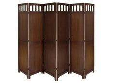 Partition Kobo- Wooden Fold able Handmade Traditional Room Divider/ Partition for Living room & Office , Room Separator for Balcony Furneez