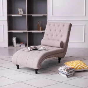 Couch FNZ17- Single Modern Sofa Bed Lounge Lazy Sofa Bed Chair Fabric Recliner Couch Wooden Legs for Home Living Room Bedroom Rest Room
